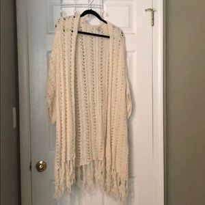 American Eagle knit long kimono